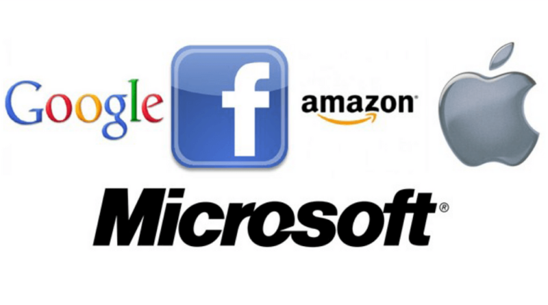 Google, Facebook, Microsoft и Amazon