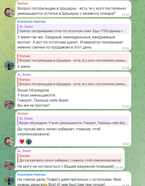 WB шушары остатки