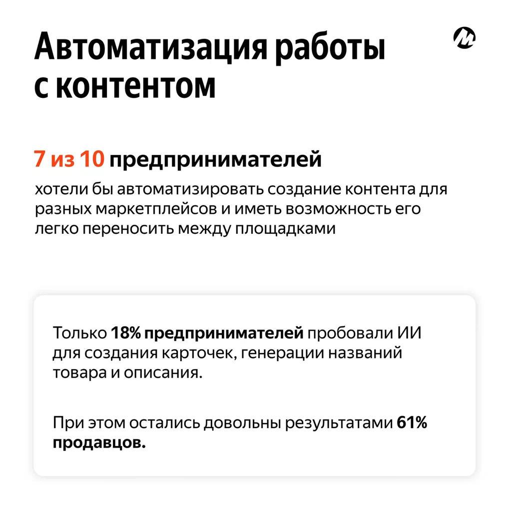 контент на маркетплейсах ЯМ 4