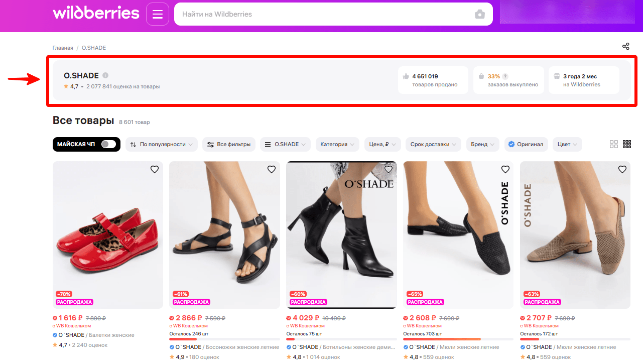 рейтинг продавца wb 2