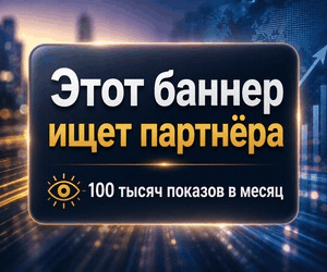 Рекламное место EcomHub — 100 тысяч показов в месяц