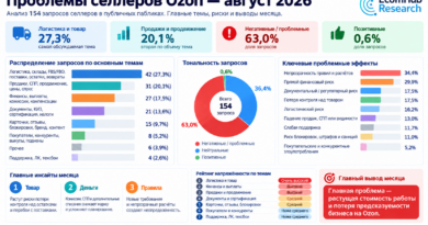 Селлеры Ozon пересчитывают модель работы: комиссии и логистика стали главными проблемами августа