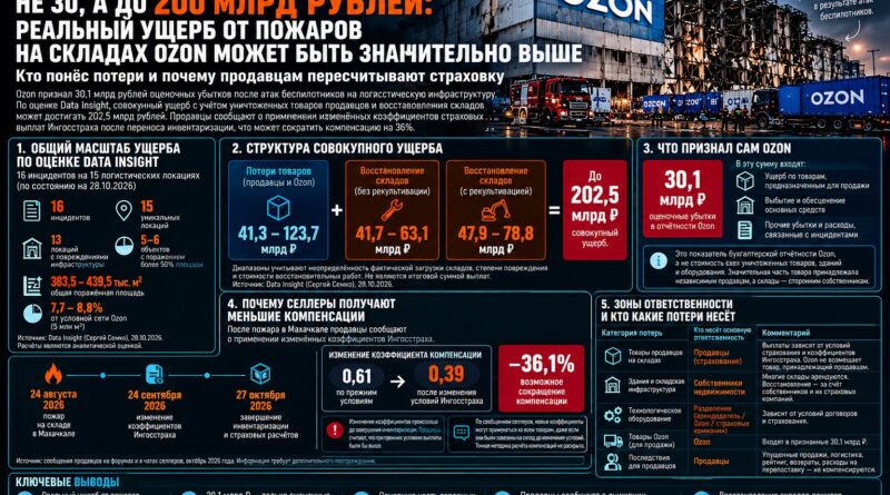 DI пожары Ozon 2026