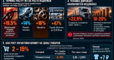 Грузов становится меньше, доставка дорожает: почему независимые перевозчики уступают рынок торговым сетям и маркетплейсам