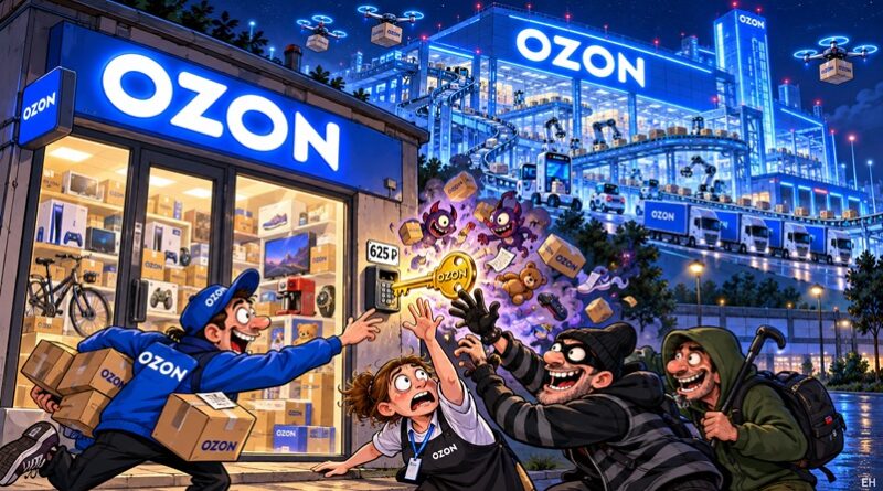 EHR_карикатура ключи от пвз ozon sm
