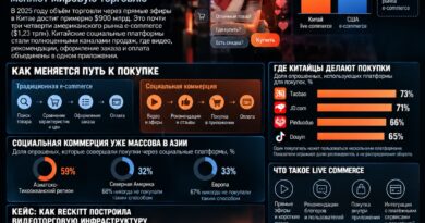 Китайский live commerce достиг $900 млрд в 2025