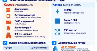 Ущерб от повреждения дата-центров «Яндекса» в Сасове и Калуге: сколько могут стоить разрушения, восстановление и простой
