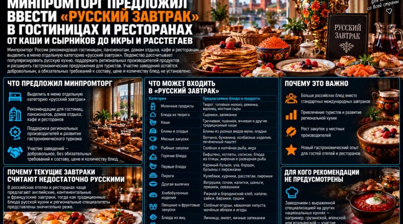 русский завтрак