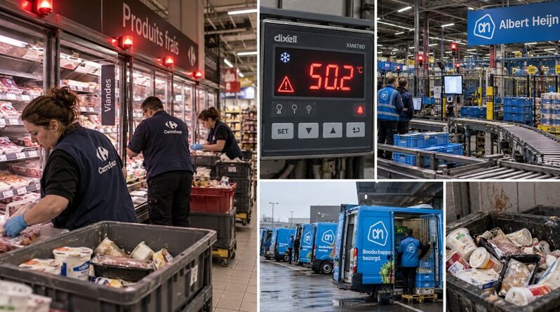 Хакеры нагрели холодильники супермаркетов до 50°C во Франции, а в Нидерландах остановились склады